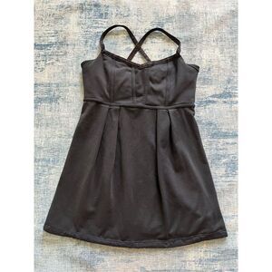 Lululemon Black Bulerias Athletic Tank Top Size 6